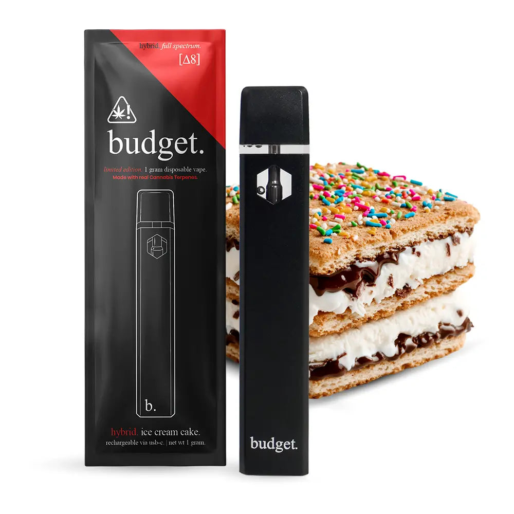 Delta 8 Pens - Ice Cream Cake Vapes - THC Vapes - Budget Brand