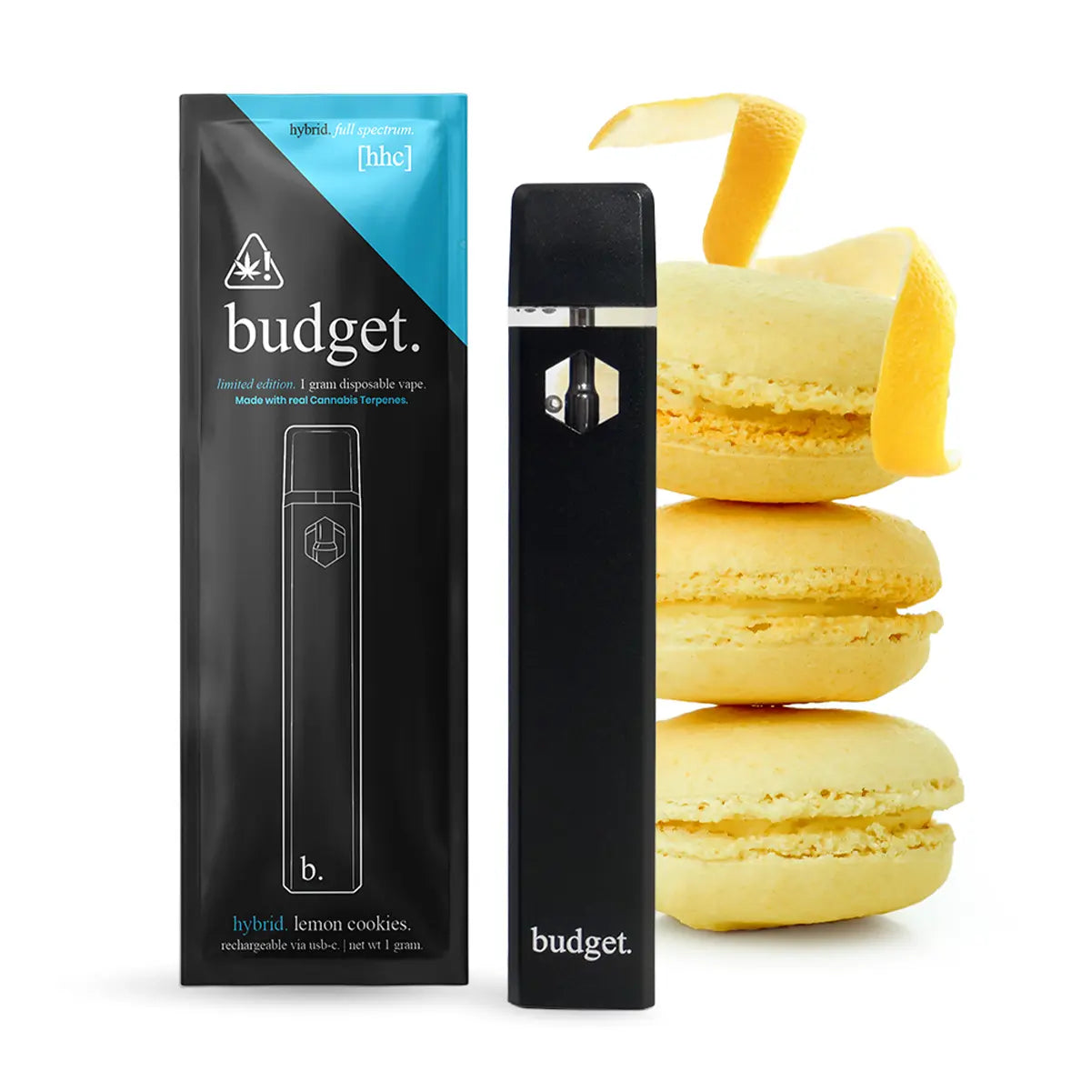1 Gram HHC Full Spectrum Vape Pen | Lemon Cookies - Hybrid