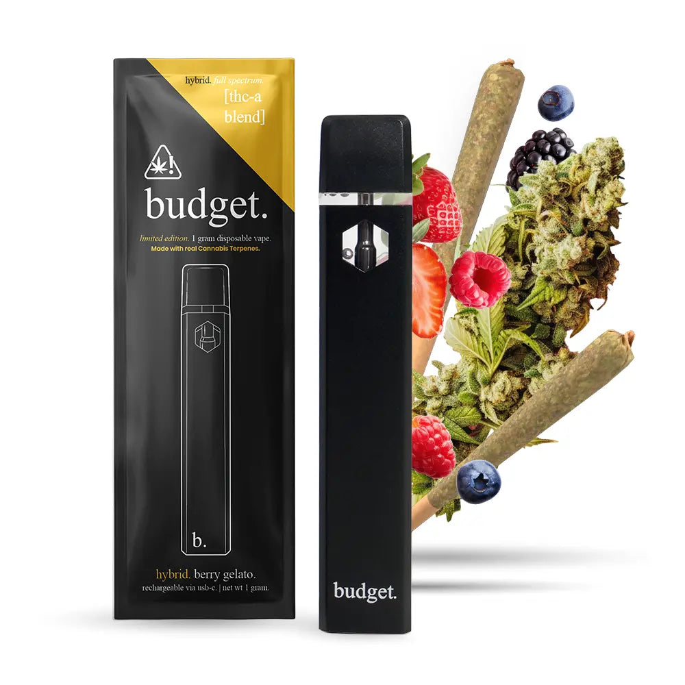 THC-A Vape | Berry Gelato (Hybrid) | 1g Weed Pen THC-A Vape | Berry Gelato (Hybrid) | 1g Weed Pen