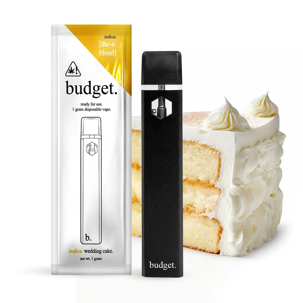 THCA Vapes | Wedding Cake (Indicia) | 1g Disposable THC Weed Pens THCA Vapes | Wedding Cake (Indicia) | 1g Disposable THC Weed Pens