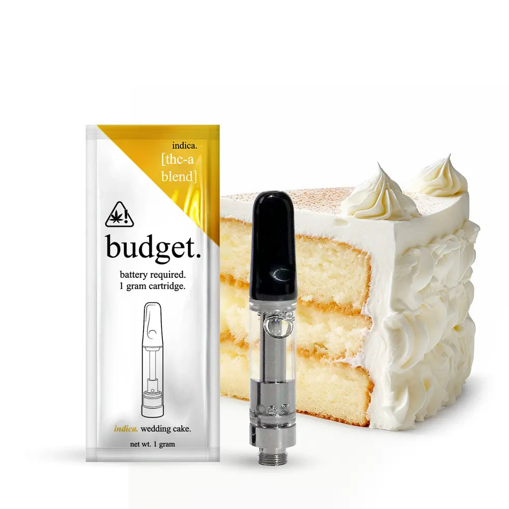 1 Gram THC-A Blend Vape Cartridge | Wedding Cake - Indica