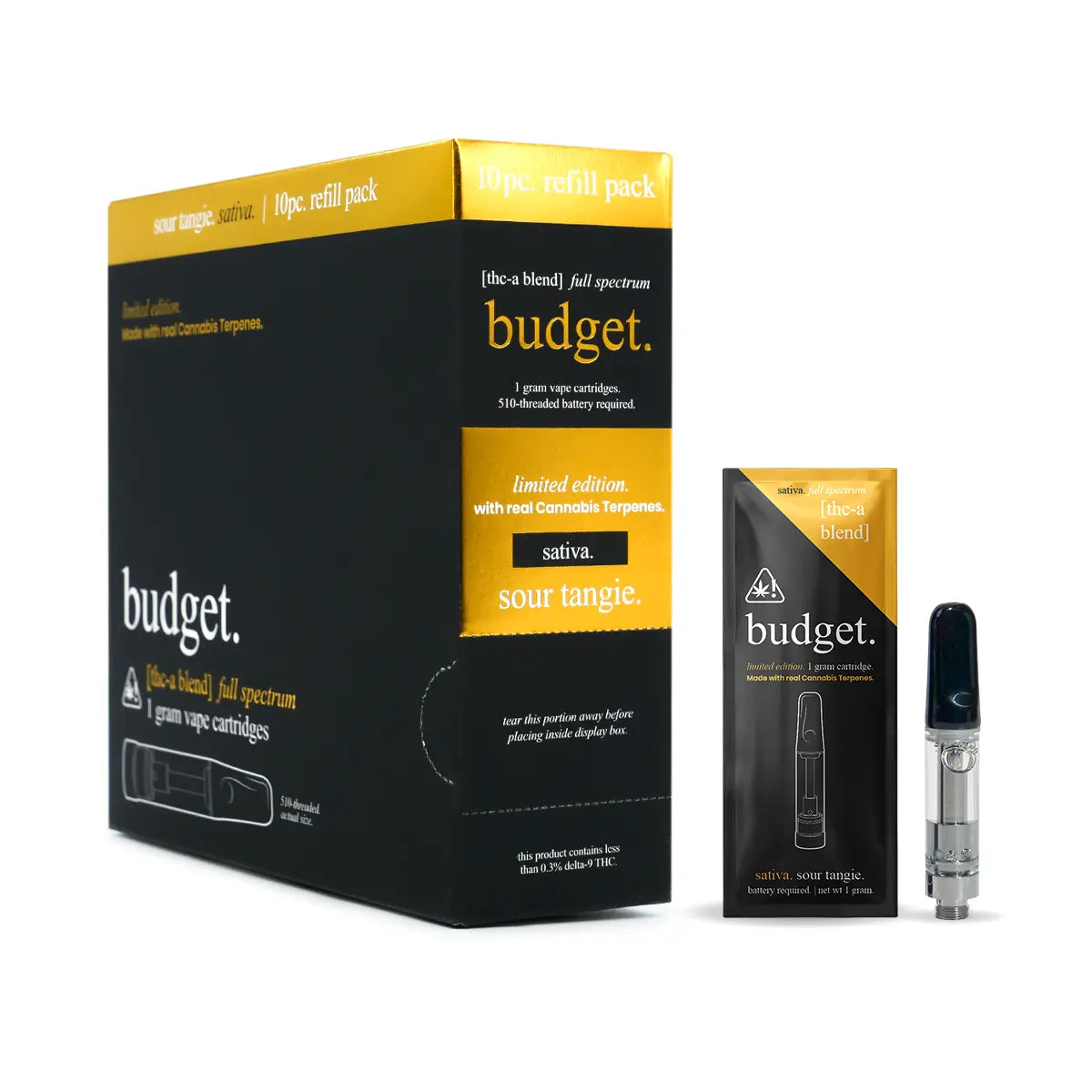 THC-A Full Spec Vape Carts - Best Sativa THC-A Vape Carts