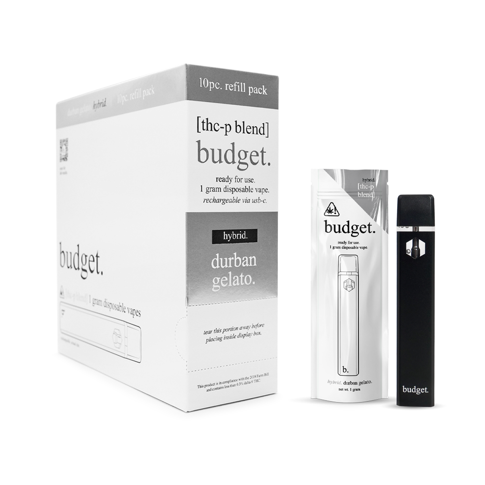 1 Gram THC-P Blend Vape Pen | Durban Gelato - Hybrid