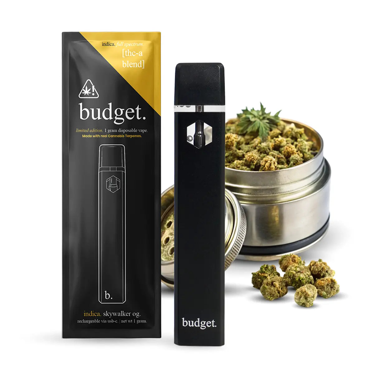 1 Gram THC-A Full Spectrum Vape Pen | Skywalker OG - Indica