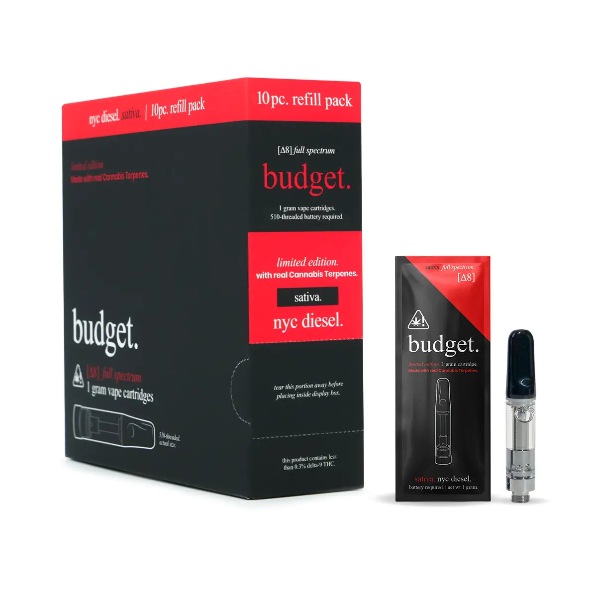 Delta 8 Cart | NYC Diesel (Sativa) | 1g Vape Cartridges Delta 8 Cart | NYC Diesel (Sativa) | 1g Vape Cartridges