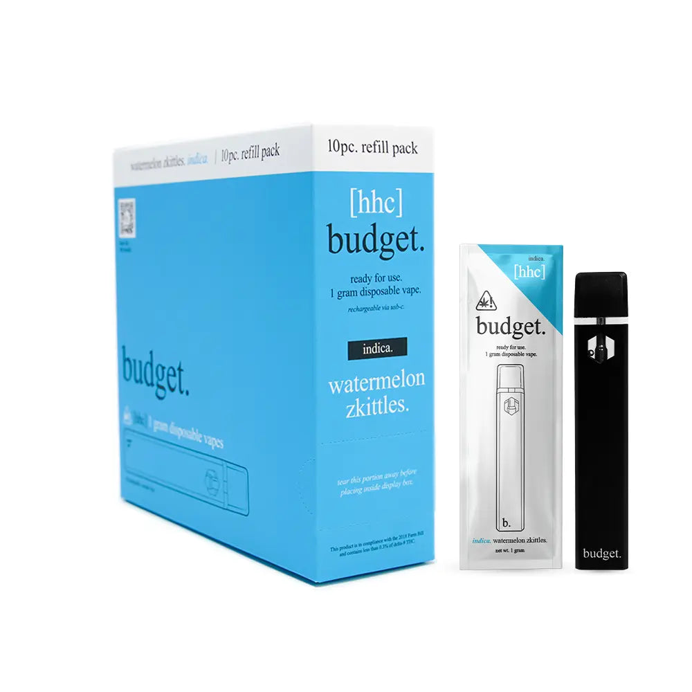 HHC Vape Pens - Watermelon Zkittles - Best Indica Vape Pens