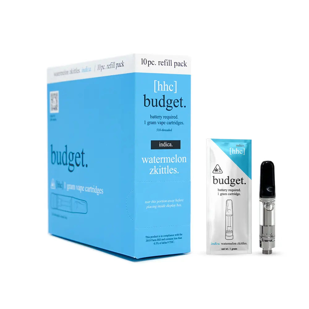 HHC Vape Carts | Watermelon Zkittles (Indica) | 1g HHC Weed Cart HHC Vape Carts | Watermelon Zkittles (Indica) | 1g HHC Weed Cart