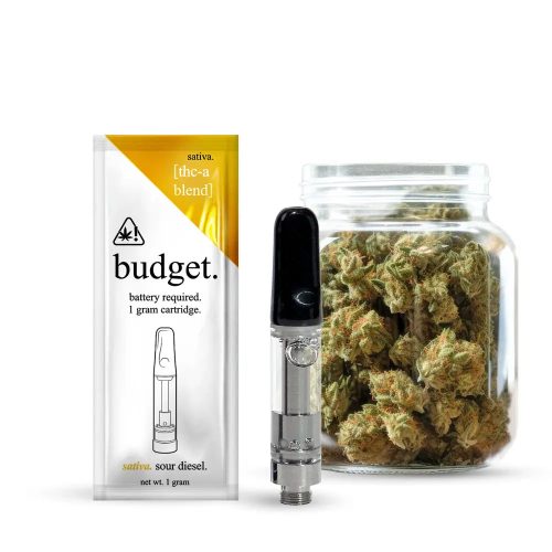 1 Gram THC-A Blend Vape Cartridge | Sour Diesel - Sativa
