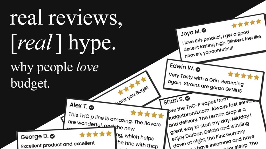 Real Reviews. Real Highs. Real Budget.