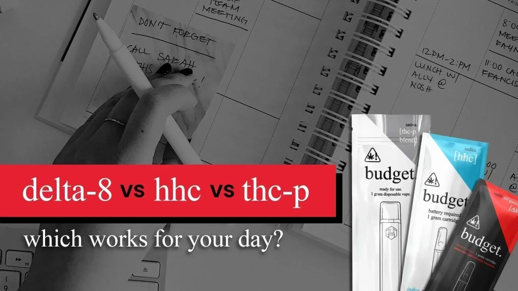 Delta-8 vs HHC vs THCp: Which One Works for Your Day?